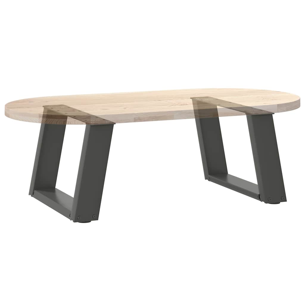 Couchtischbeine U-Form 2 Stk. Anthrazit 40x(30-31) cm Stahl