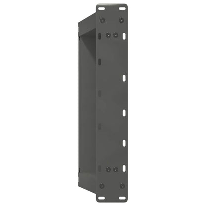 Couchtischbeine U-Form 2 Stk. Anthrazit 50x(30-31) cm Stahl