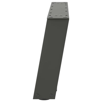 Couchtischbeine U-Form 2 Stk. Anthrazit 70x(30-31) cm Stahl