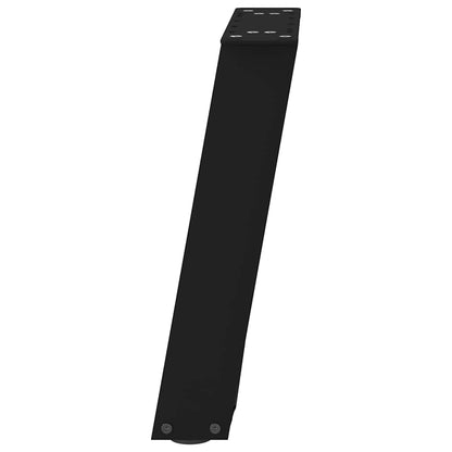 Couchtischbeine U-Form 2 Stk. Schwarz 38x(42-43) cm Stahl