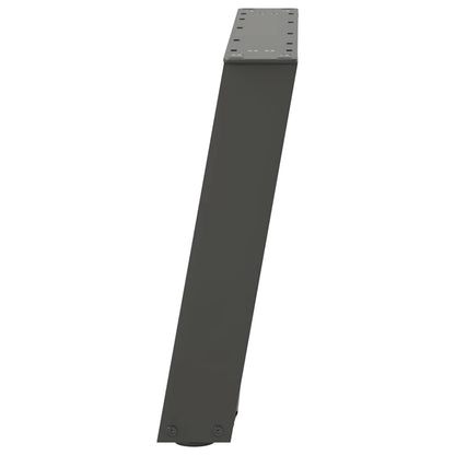 Couchtischbeine U-Form 2 Stk. Anthrazit 50x(42-43) cm Stahl