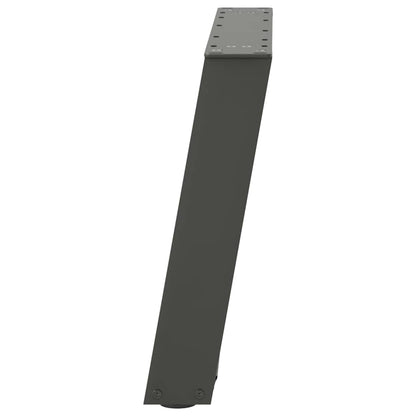 Couchtischbeine U-Form 2 Stk. Anthrazit 60x(42-43) cm Stahl