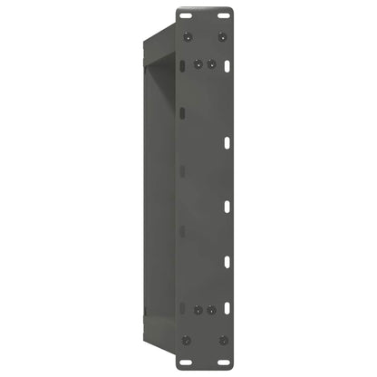 Couchtischbeine U-Form 2 Stk. Anthrazit 60x(42-43) cm Stahl