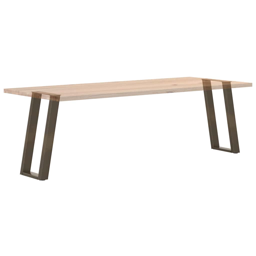 Konsolentischbeine U-Form 2 Stk. Naturstahl 28x(72-73) cm Stahl