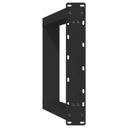 Esstischbeine U-Form 2 Stk. Schwarz 60x(72-73) cm Stahl