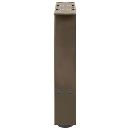 Couchtischbeine A-Form 2 Stk. 30x(30-31) cm Stahl