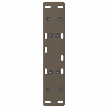 Couchtischbeine A-Form 2 Stk. 30x(30-31) cm Stahl