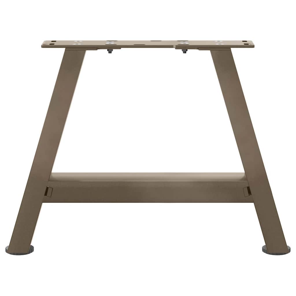 Couchtischbeine A-Form 2 Stk. 50x(30-31) cm Stahl