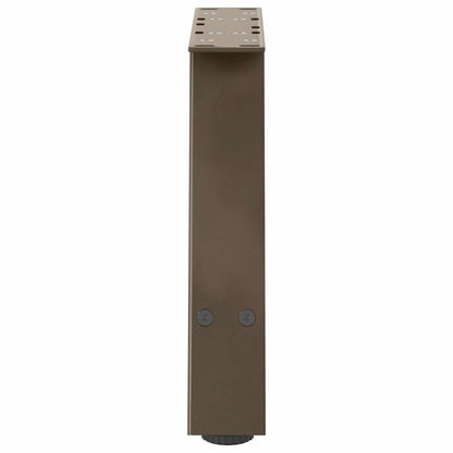 Couchtischbeine A-Form 2 Stk. 50x(30-31) cm Stahl