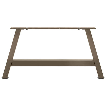 Couchtischbeine A-Form 2 Stk. 60x(30-31) cm Stahl