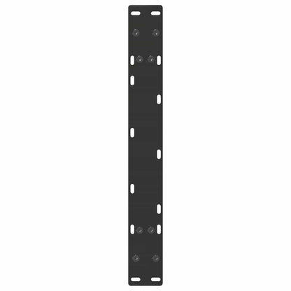 Couchtischbeine A-Form 2 Stk. Schwarz 70x(30-31) cm Stahl