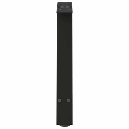 Couchtischbeine A-Form 2 Stk. Schwarz 38x(42-43) cm Stahl