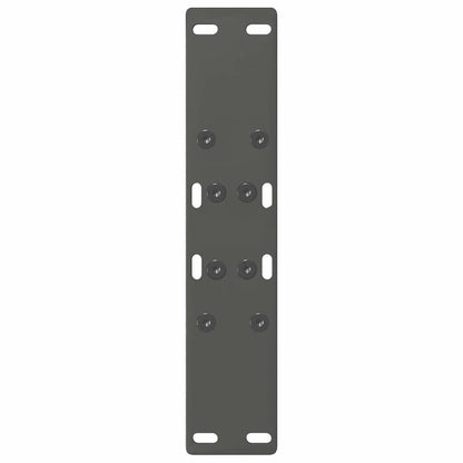 Couchtischbeine A-Form 2 Stk. Anthrazit 38x(42-43) cm Stahl