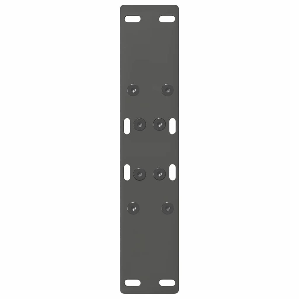 Couchtischbeine A-Form 2 Stk. Anthrazit 50x(42-43) cm Stahl