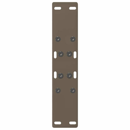 Couchtischbeine A-Form 2 Stk. 50x(42-43) cm Stahl