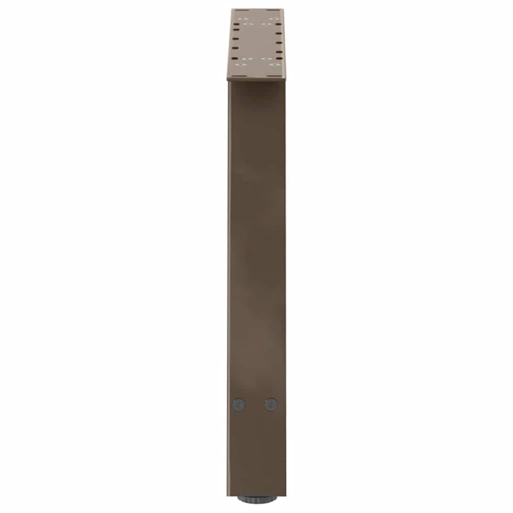 Couchtischbeine A-Form 2 Stk. 70x(42-43) cm Stahl