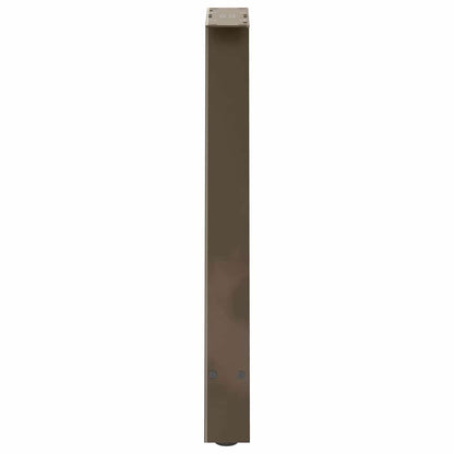 Esstischbeine A-Form 2 Stk. 50x(72-73) cm Stahl