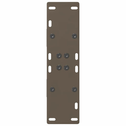 Esstischbeine A-Form 2 Stk. 60x(72-73) cm Stahl