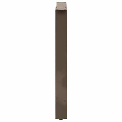 Esstischbeine A-Form 2 Stk. 80x(72-73) cm Stahl