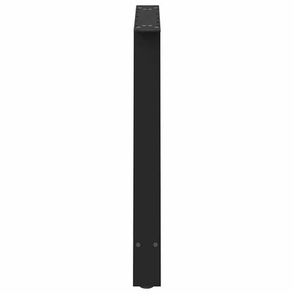 Esstischbeine A-Form 2 Stk. Schwarz 90x(72-73) cm Stahl