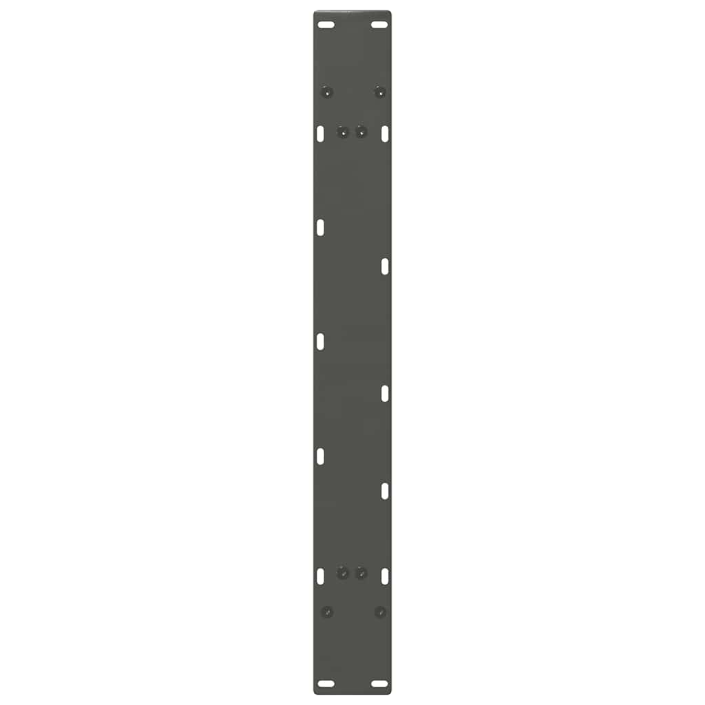 Esstischbeine A-Form 2 Stk. Anthrazit 90x(72-73) cm Stahl