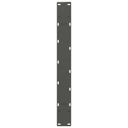 Esstischbeine A-Form 2 Stk. Anthrazit 90x(72-73) cm Stahl