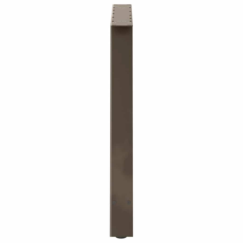 Esstischbeine A-Form 2 Stk. 90x(72-73) cm Stahl