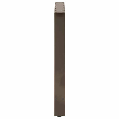 Esstischbeine A-Form 2 Stk. 90x(72-73) cm Stahl