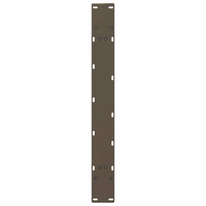 Esstischbeine A-Form 2 Stk. 90x(72-73) cm Stahl