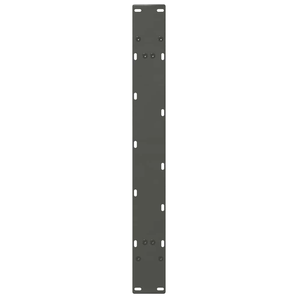 Esstischbeine A-Form 2 Stk. Anthrazit 100x(72-73) cm Stahl