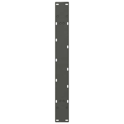 Esstischbeine A-Form 2 Stk. Anthrazit 100x(72-73) cm Stahl