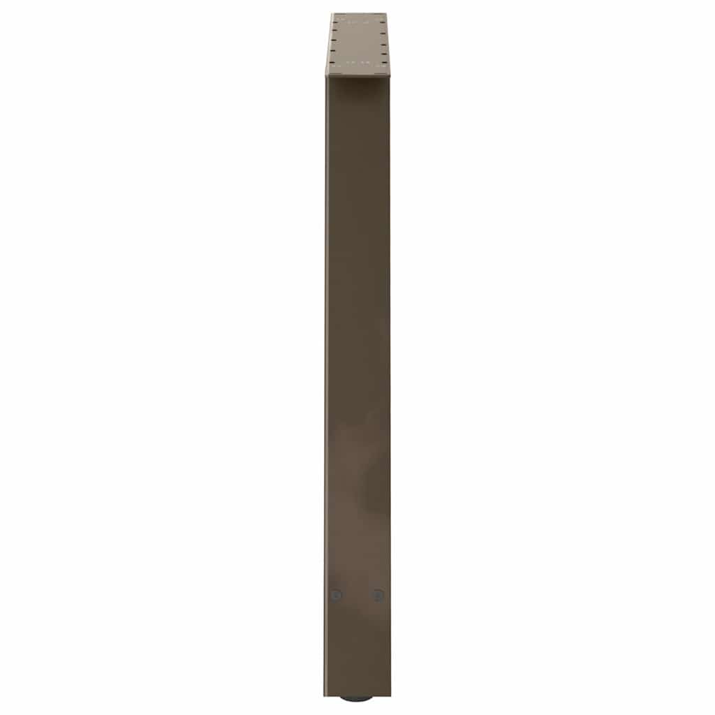 Esstischbeine A-Form 2 Stk. 100x(72-73) cm Stahl
