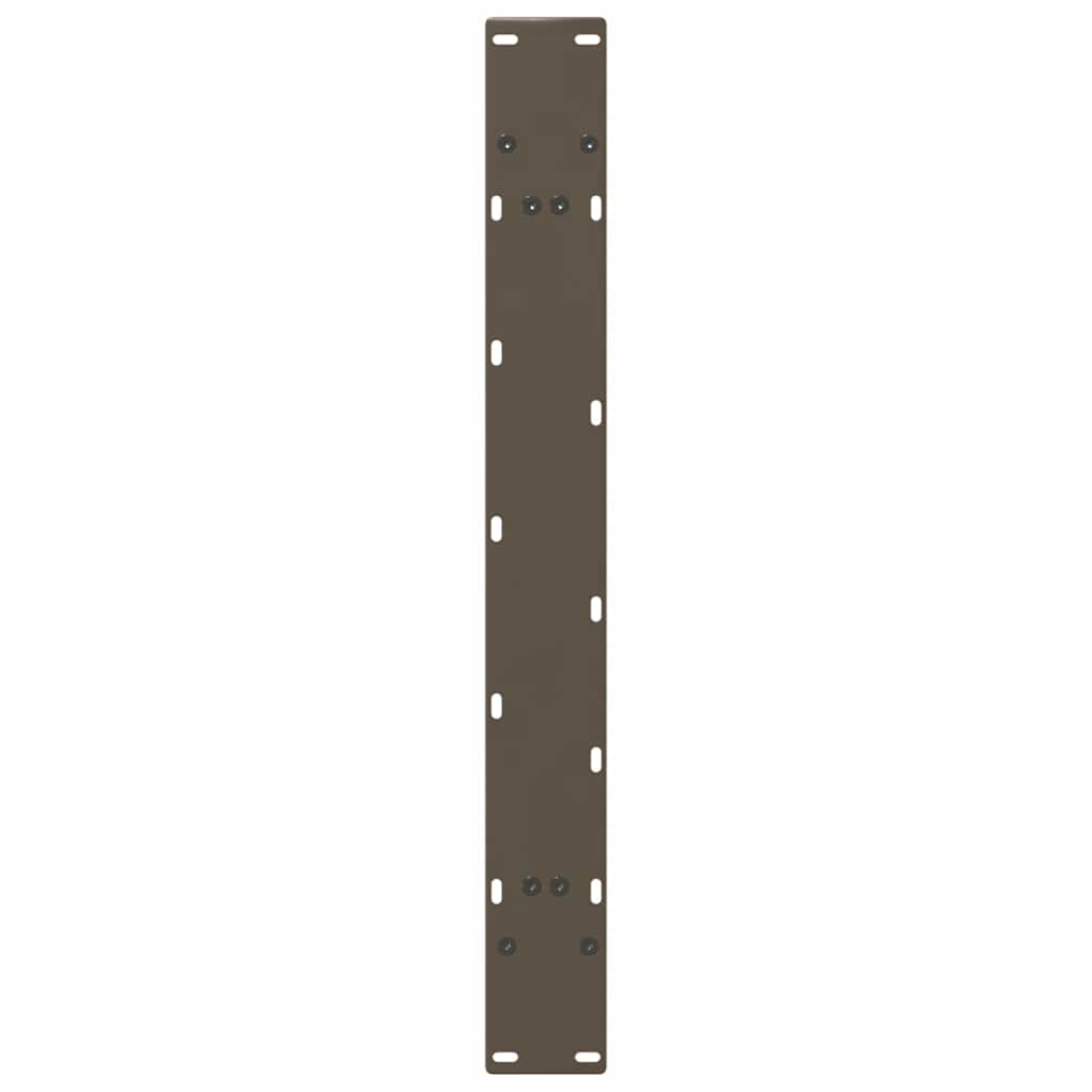 Esstischbeine A-Form 2 Stk. 100x(72-73) cm Stahl