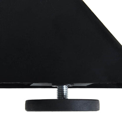Couchtischbein in Spinnenform Schwarz 98x58x(42-43) cm Stahl