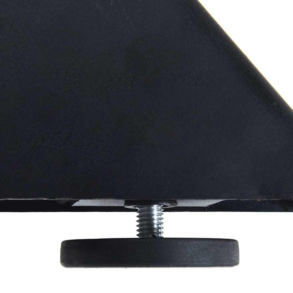 Esstischbein in Spinnenform Anthrazit 150x78x(72-73) cm Stahl
