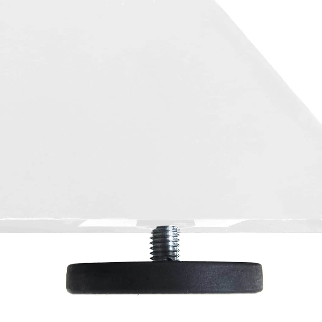 Esstischbein in Spinnenform Weiß 85x85x(72-73) cm Stahl