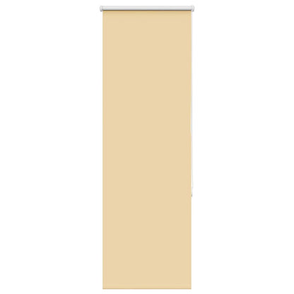 Verdunkelungsrollo Beige 50x130cm Stoffbreite 45,7 cm Polyester