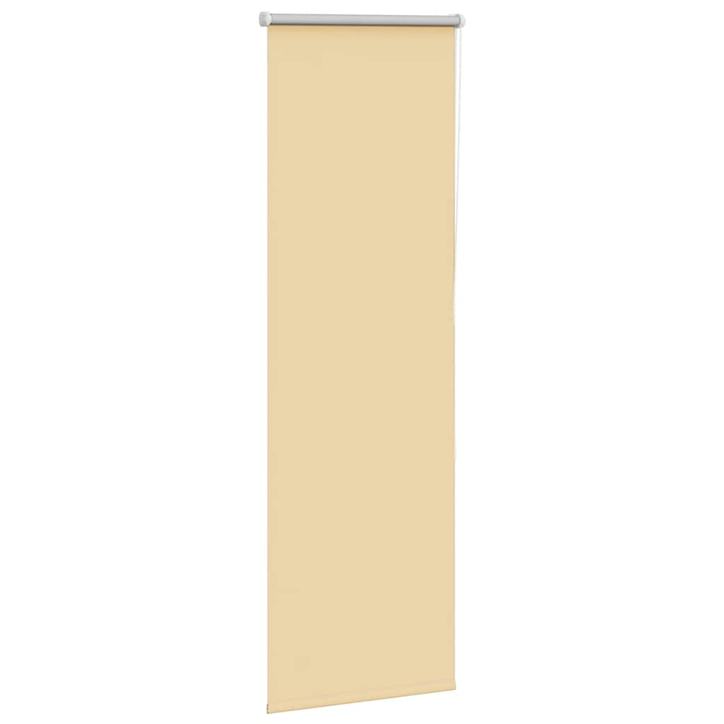 Verdunkelungsrollo Beige 50x130cm Stoffbreite 45,7 cm Polyester