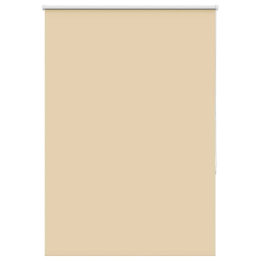 Verdunkelungsrollo Beige 90x130cm Stoffbreite 85,7 cm Polyester