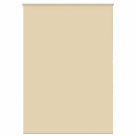 Verdunkelungsrollo Beige 100x130cm Stoffbreite 95,7cm Polyester