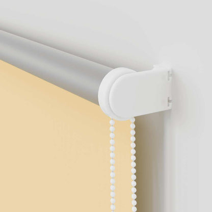 Verdunkelungsrollo Beige 125x130 cm Stoffbreite 121,6 cm