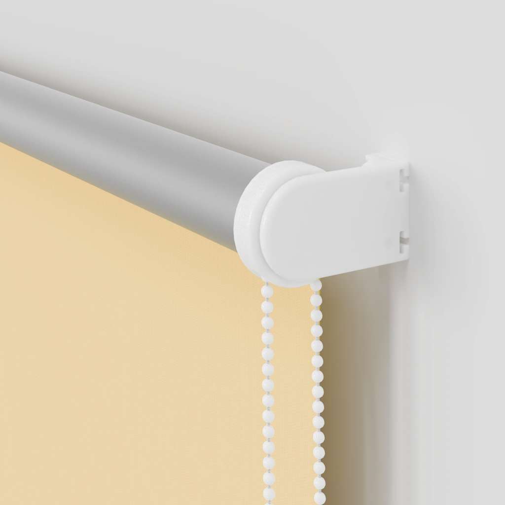 Verdunkelungsrollo Beige 145x130 cm Stoffbreite 141,6 cm