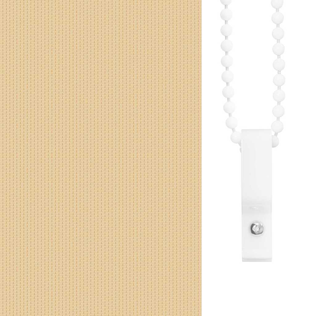 Verdunkelungsrollo Beige 75x150cm Stoffbreite 70,7 cm Polyester