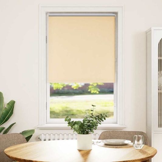 Verdunkelungsrollo Beige 80x150cm Stoffbreite 75,7 cm Polyester