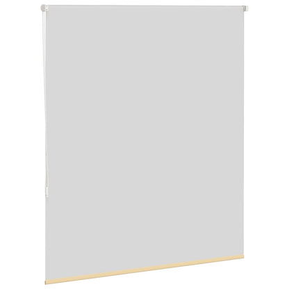 Verdunkelungsrollo Beige 125x150 cm Stoffbreite 121,6 cm
