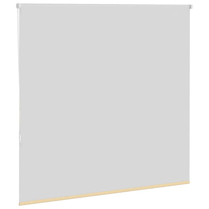 Verdunkelungsrollo Beige 150x150 cm Stoffbreite 146,6 cm