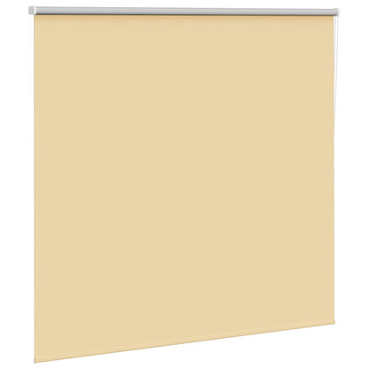 Verdunkelungsrollo Beige 155x150 cm Stoffbreite 151,6 cm