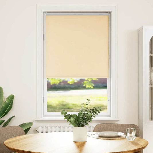 Verdunkelungsrollo Beige 65x175cm Stoffbreite 60,7 cm Polyester