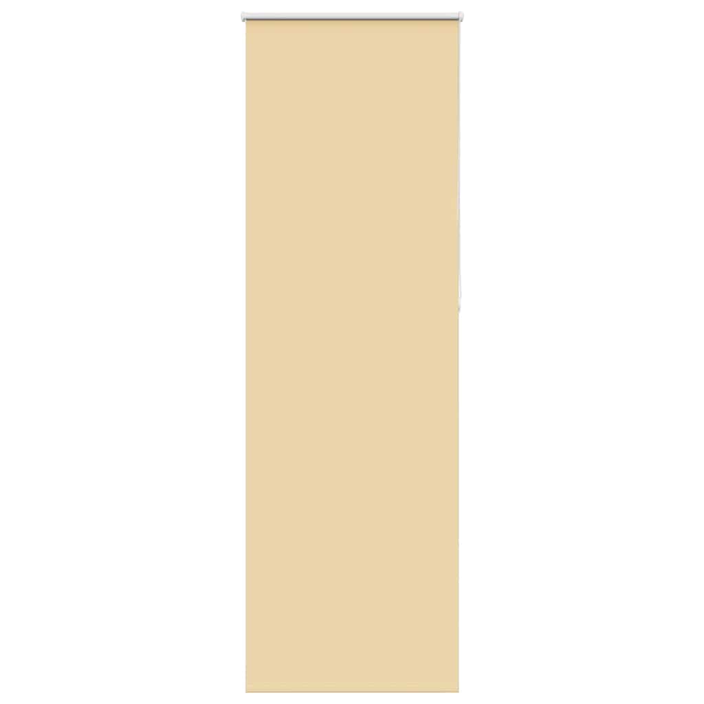 Verdunkelungsrollo Beige 75x210cm Stoffbreite 70,7 cm Polyester