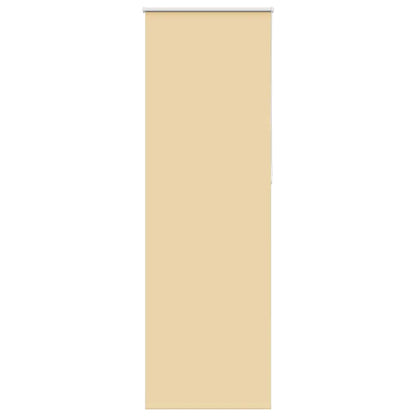 Verdunkelungsrollo Beige 75x210cm Stoffbreite 70,7 cm Polyester